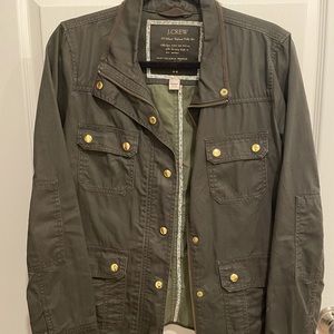 J Crew relaxed boyfriend field jacket